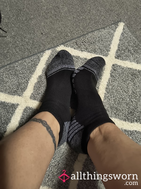 Black Ankle Socks From Work