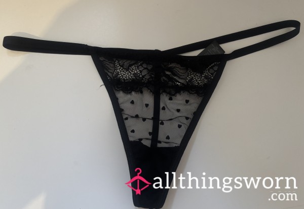 Black Ann Summers G String