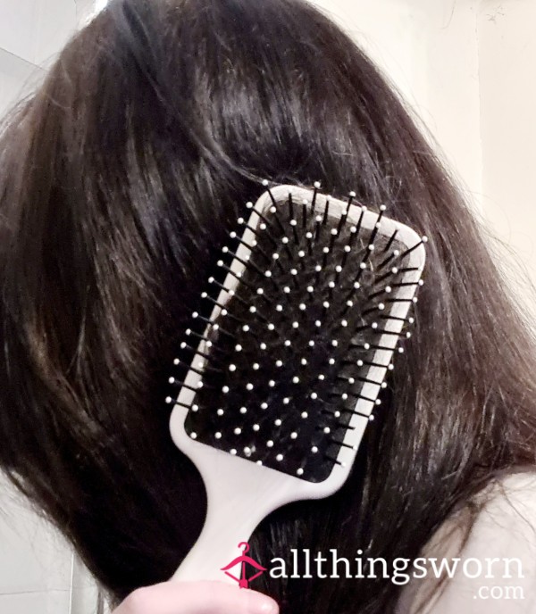 Black, Apple Sented Hair Filled Brush