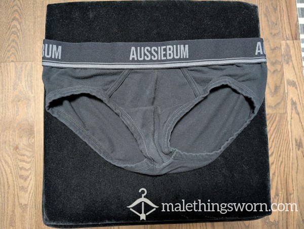 Black Aussieb*m Briefs