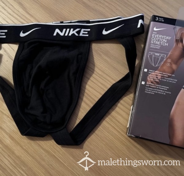 Black Nike Jockstraps