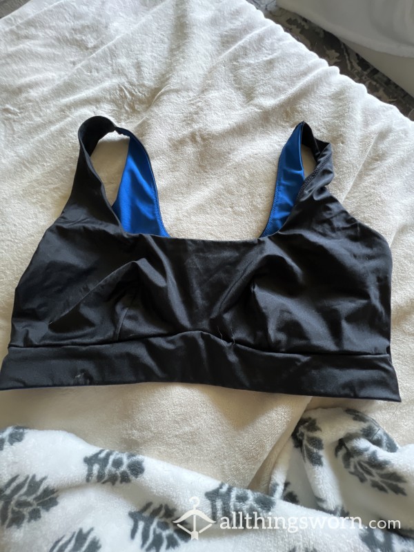 Black & Blue Yitty Sports Bra