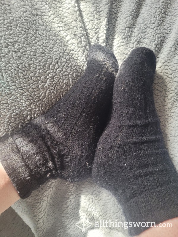 Black Boot Socks