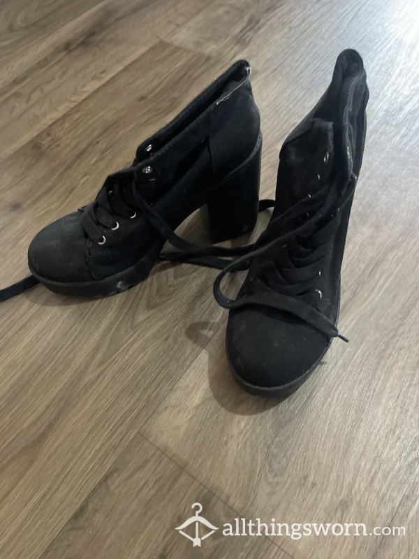 Black Boots Size 8