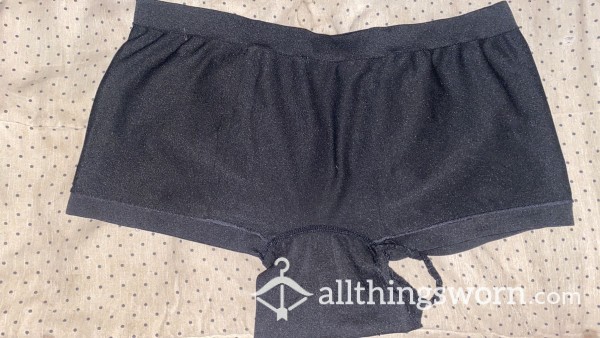 Black Boyshort Panties