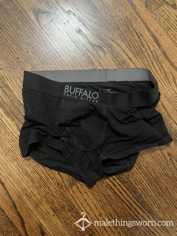 Black Buffalo Boxer Briefs