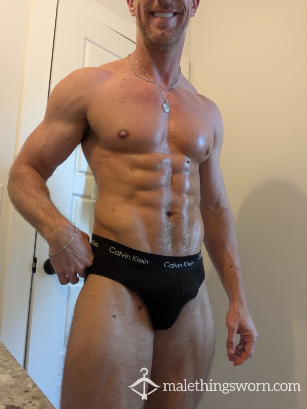 Black Calvin Briefs (M)