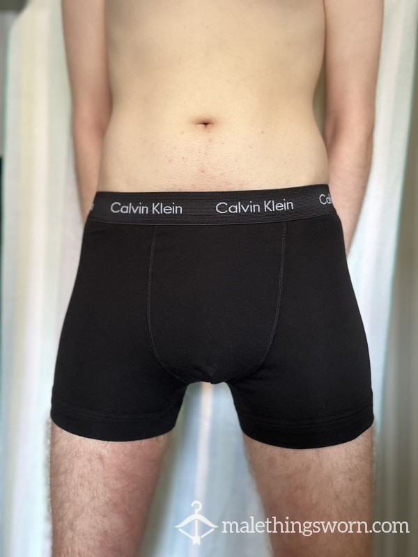 Black Calvin Klein Boxers (Small)