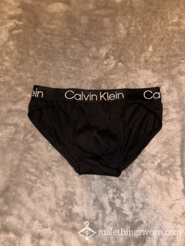 BLACK CALVIN KLEIN BRIEF