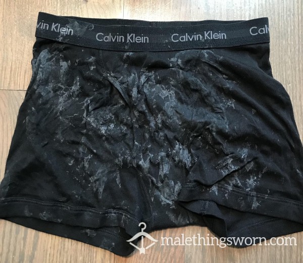 Black Calvin Klein C*mrag Boxers