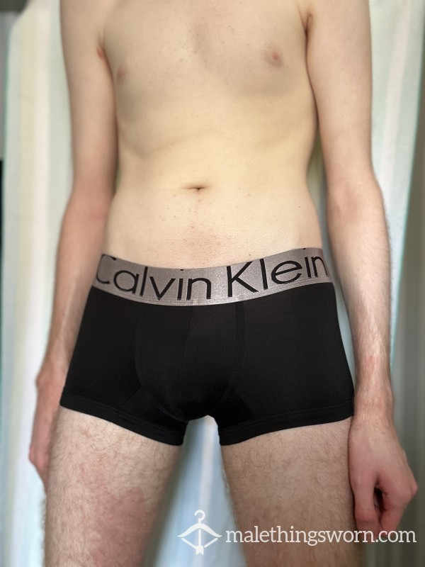 Black Calvin Klein Micro Boxers (Small)