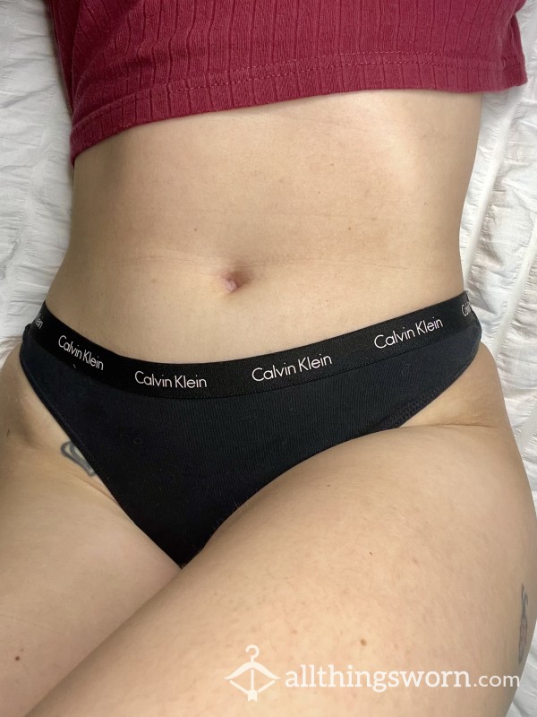 Black Calvin Kleins