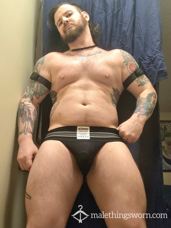 Black Cellblock Jock Worn By Daddy Bear