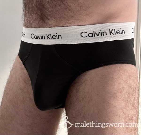 Black CK Briefs - Customisable