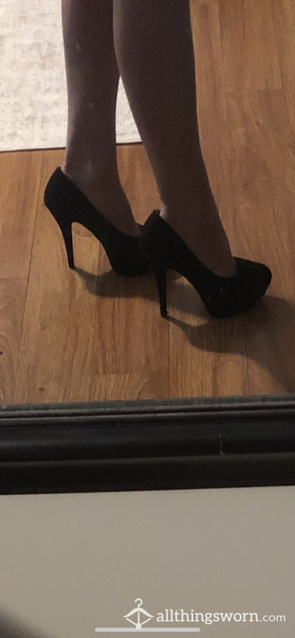 Black Club Heels