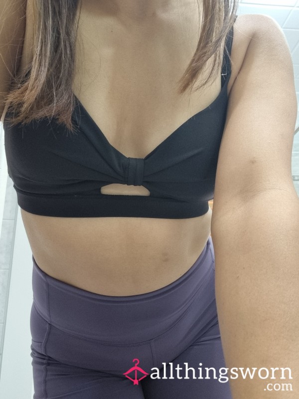 Black Cotton On Sports Bra Size S