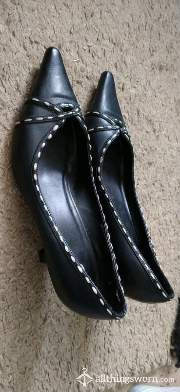 Black Court Shoes