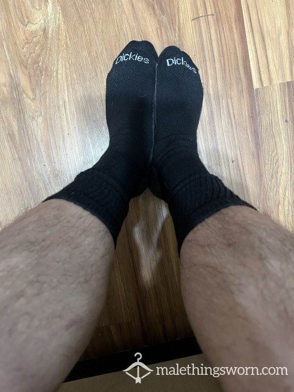 Black Crew Socks