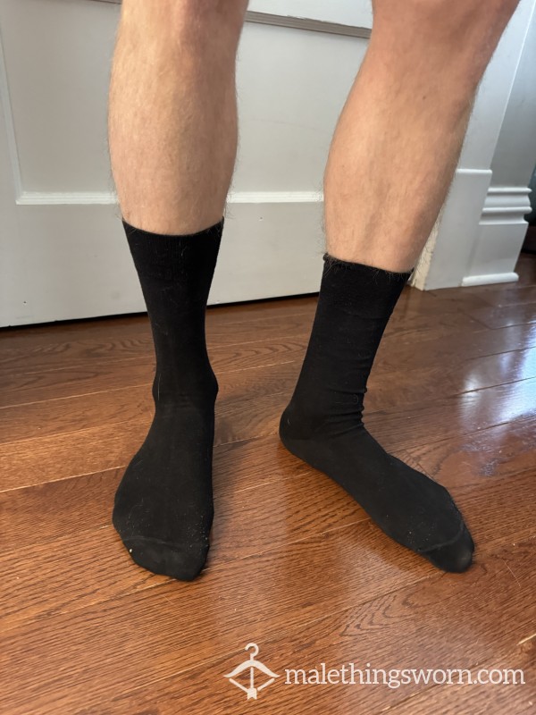 Black Dress Socks - Worn At Work