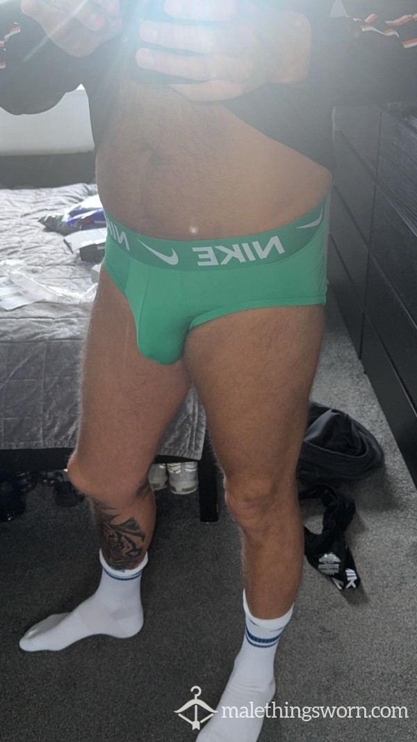 Green Dri Fit Nike Briefs