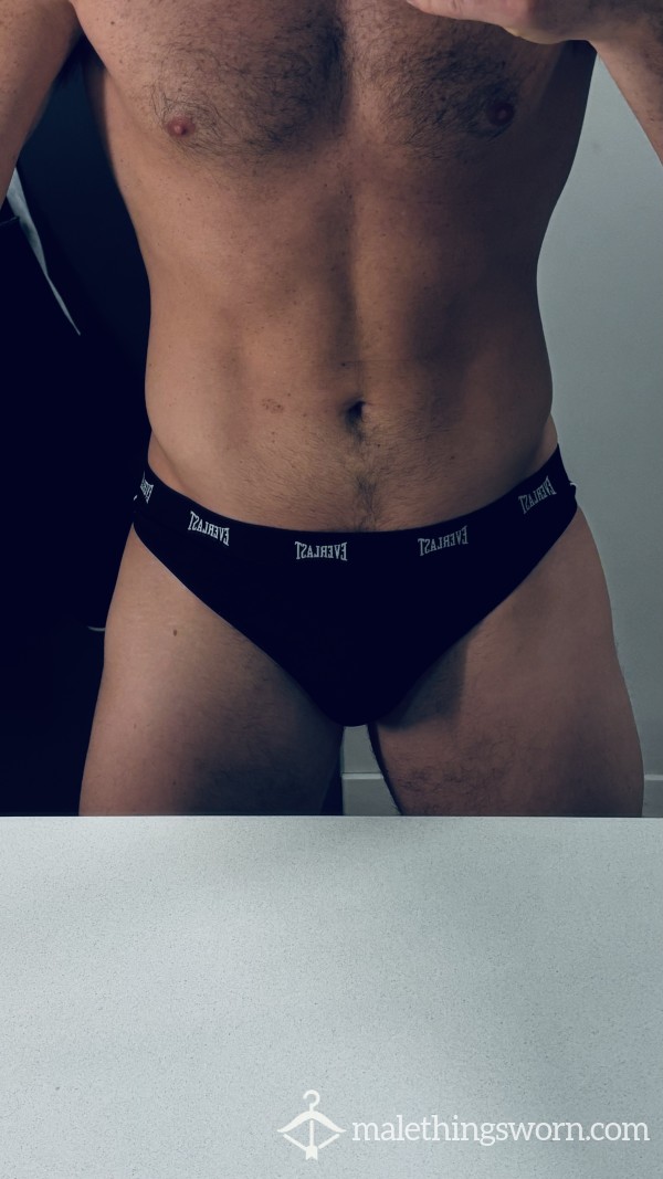 Black Everlast Thong