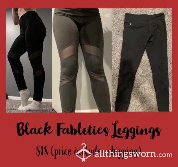 Black Fabletics Leggings