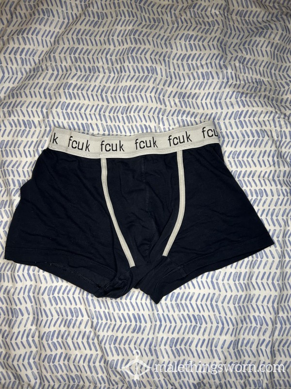 Black FCUK Boxers