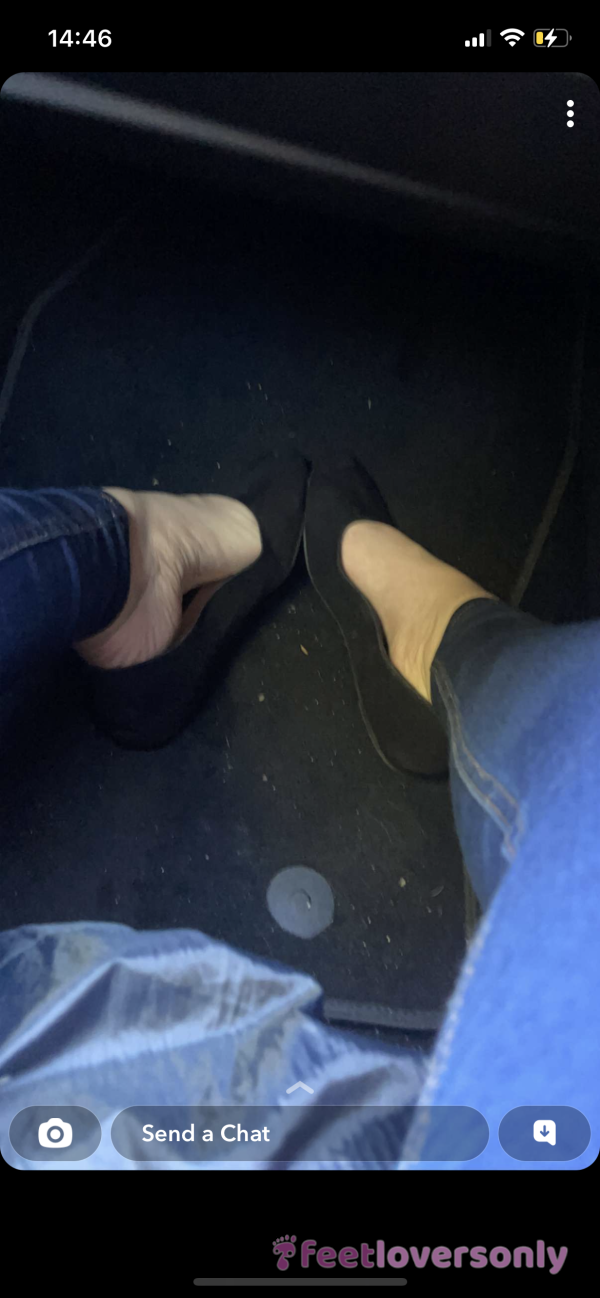 Black Flat Primark Shoes