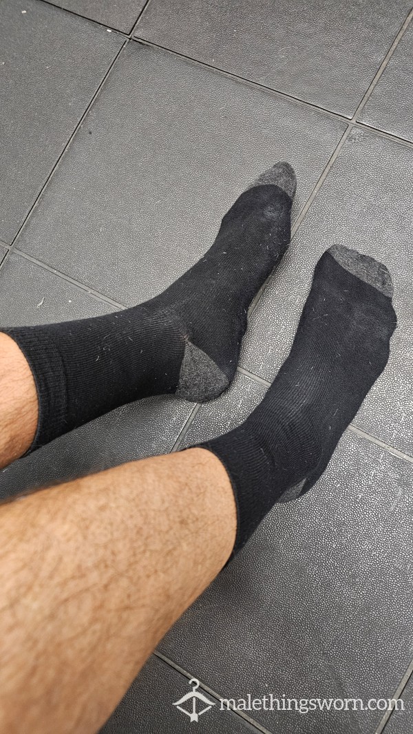 Black Formal Socks. They STINK!