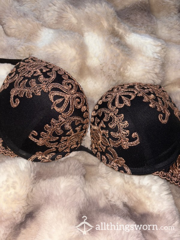 Black & Gold Bra