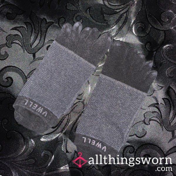 Black & Gray Toe Socks