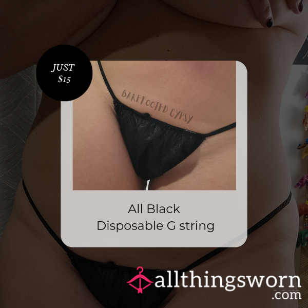 Black Gstring, Disposable