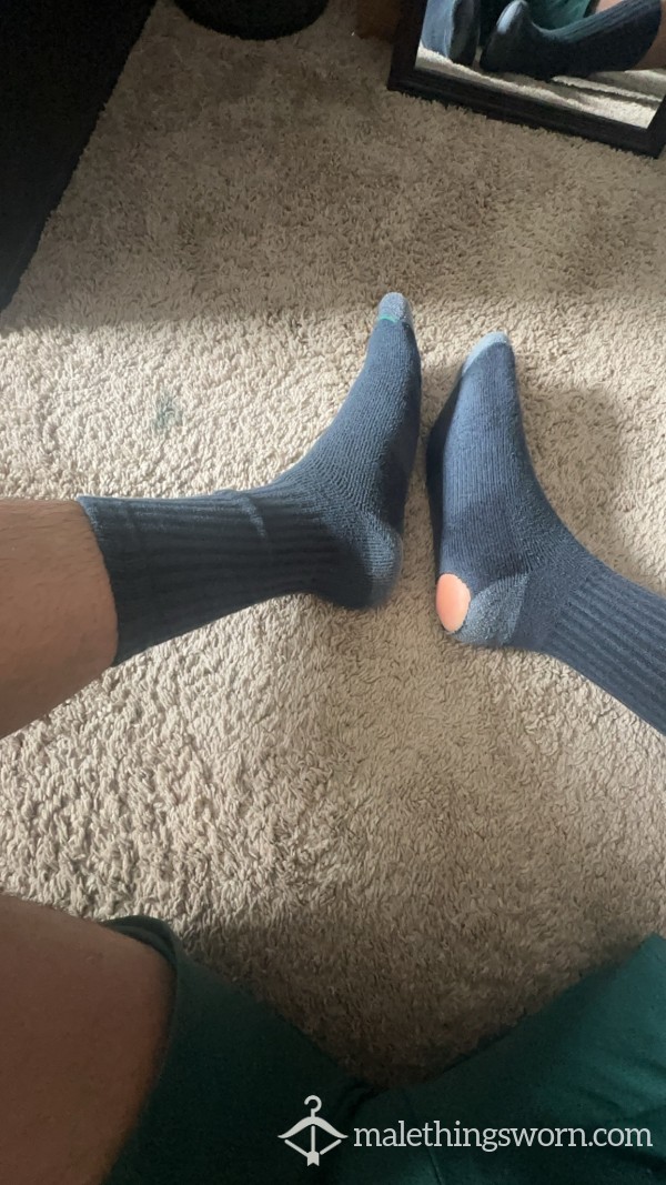 Black Gym Socks