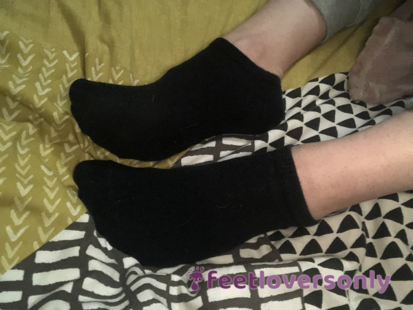 Black Gym Socks