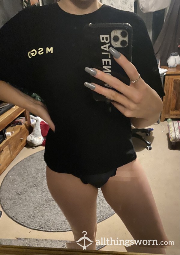 Black Gym Top