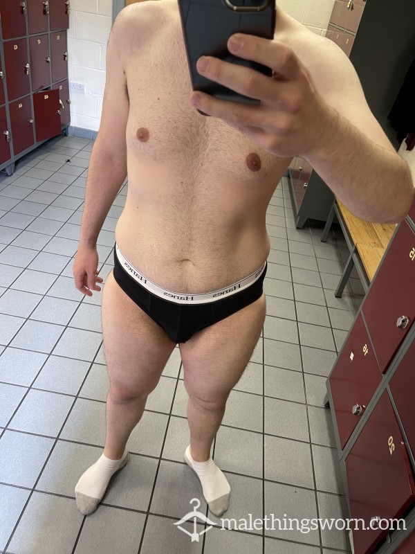 Black Hanes Briefs