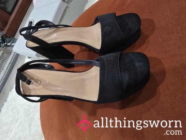 Black Heels Size 10