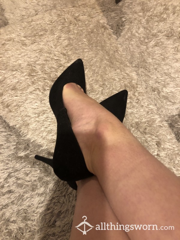 Black High Heels, Well Worn