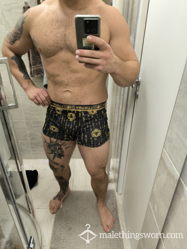 Black Hot Boxers