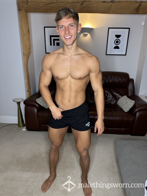 Black JJ Malibu Shorts