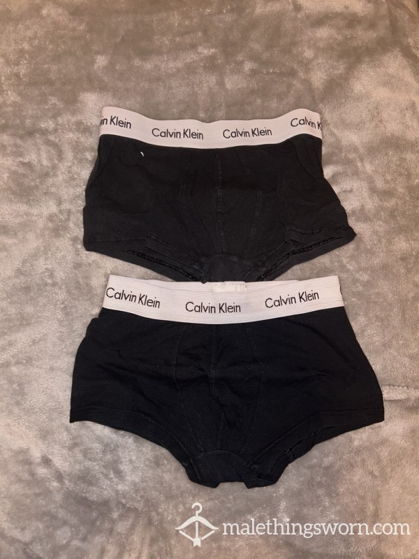 Black Kelvin Klein Boxers