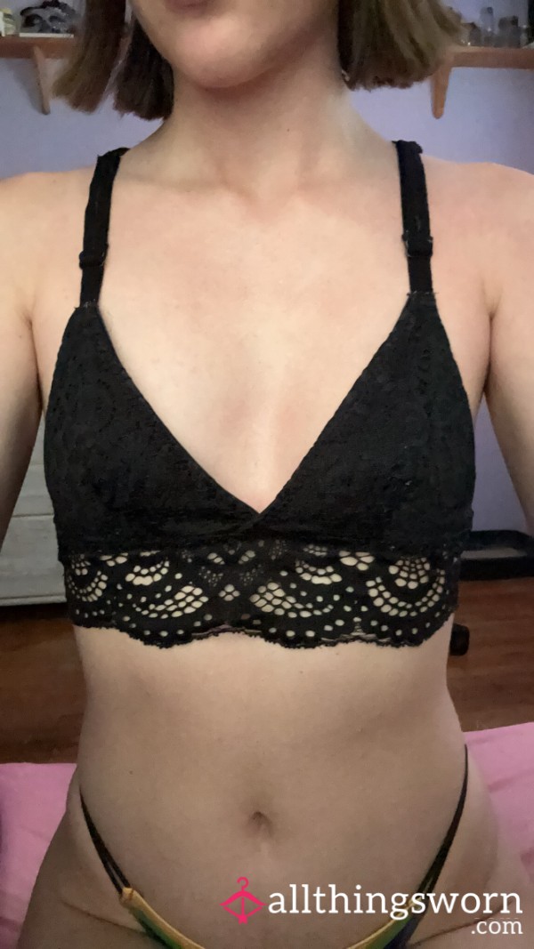 Black Lace Bralette