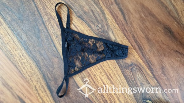 Black Lace G-string