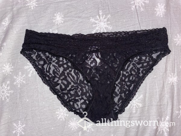 50% OFF Black Lace Panties 🖤