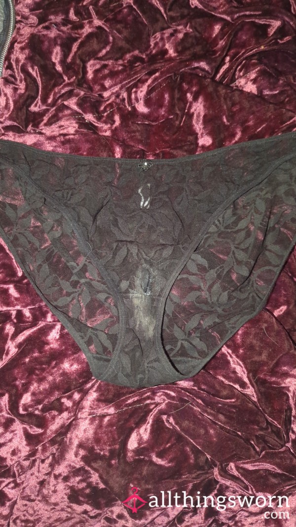 Black Lace Panties