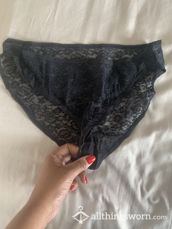 Black Lace Panties