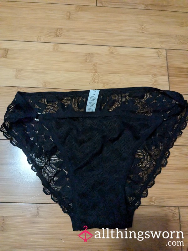 Black Lace Panties