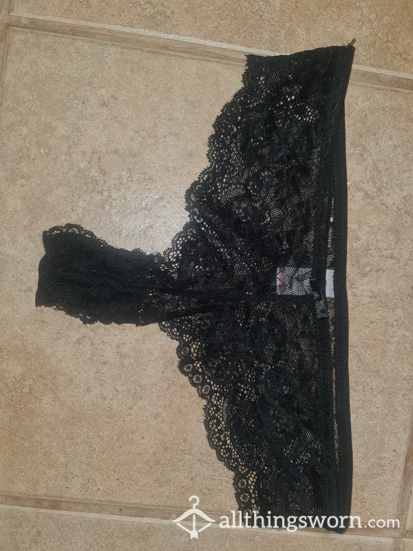 Black Lace Panties