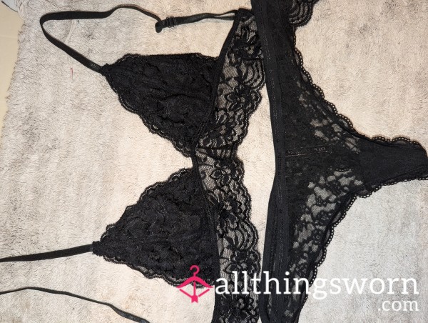 Black Lace Set