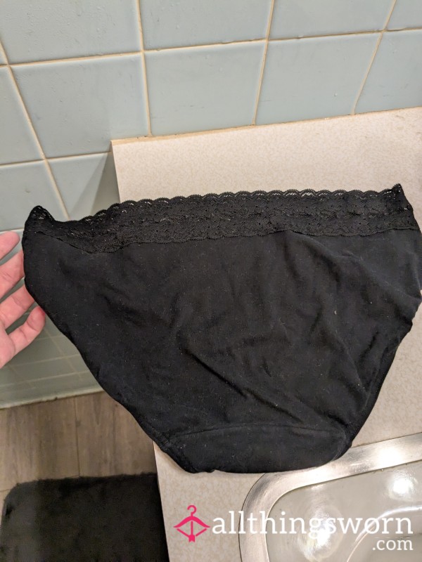 Black Lacey Panties